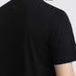 Raymond Men Black Regular Fit Solid Crew Neck Collar T-Shirt