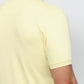 Raymond Men Yellow Modern Fit Solid Polo Neck Collar T-shirt