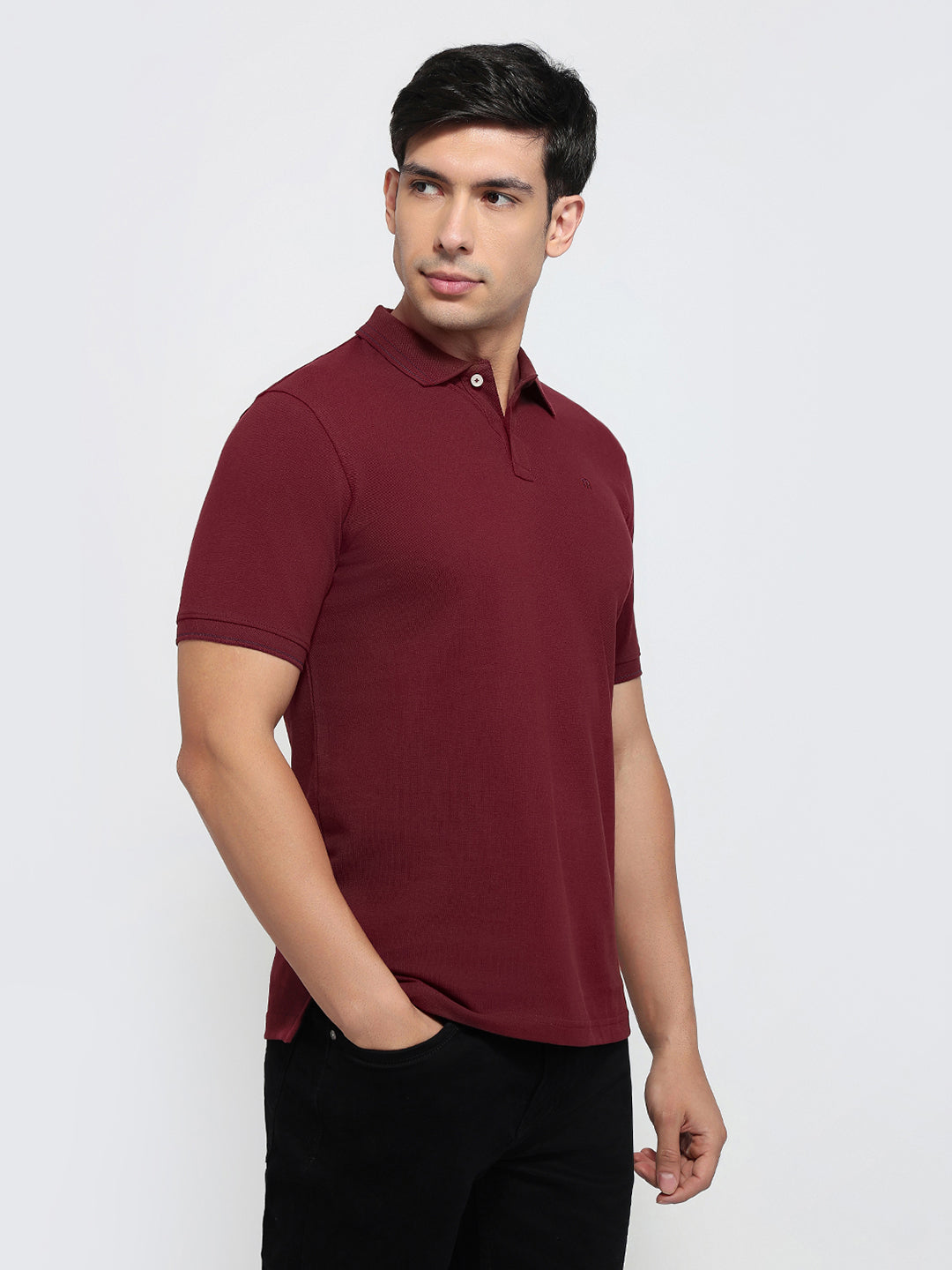 Raymond Maroon T-shirt