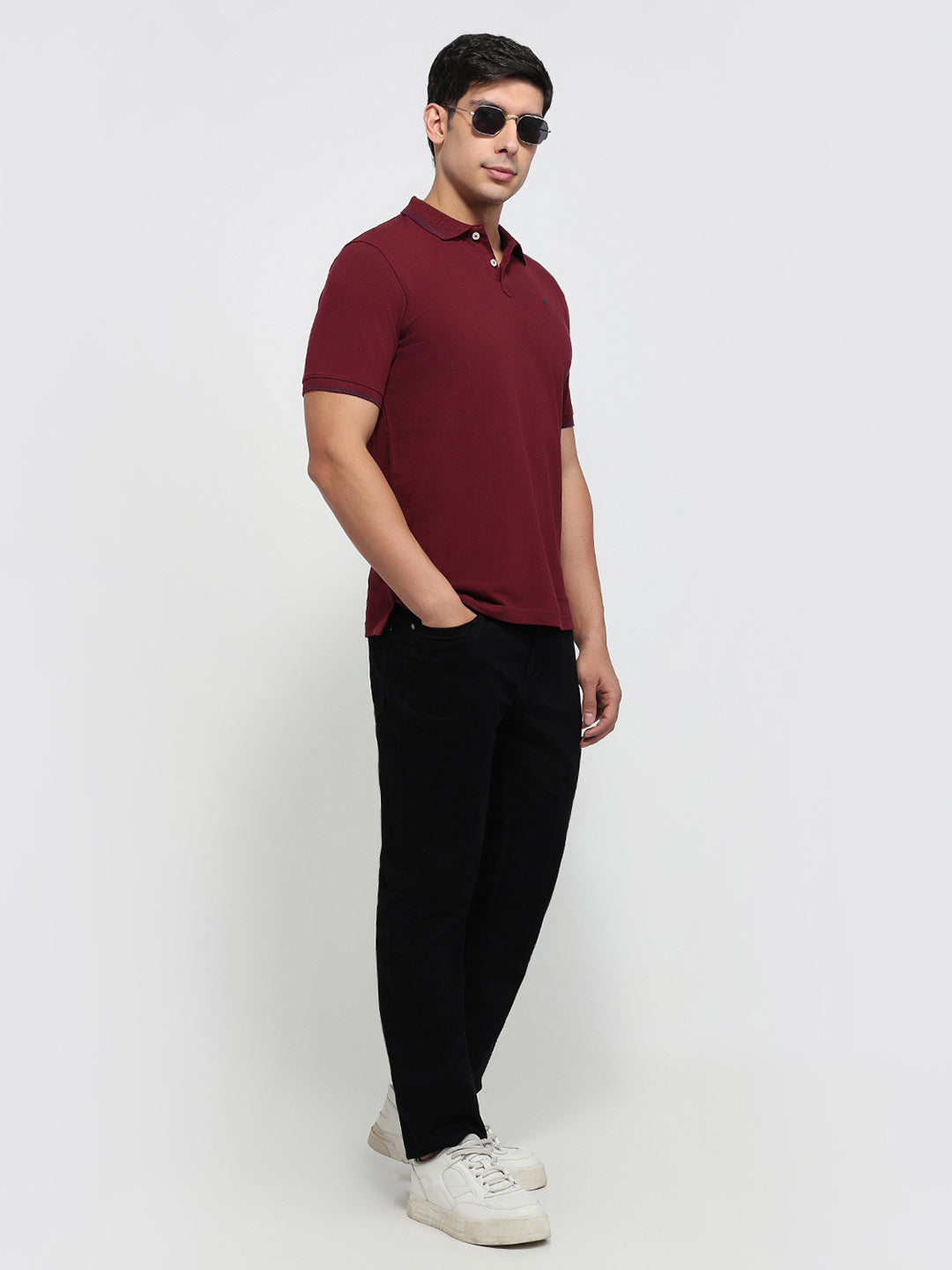Raymond Maroon T-shirt