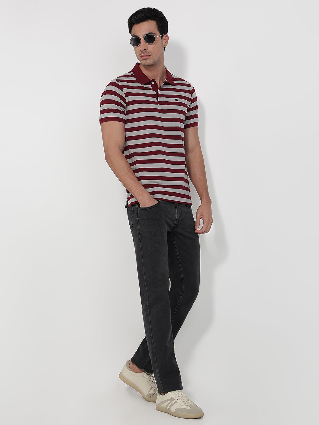 Raymond Maroon T-shirt