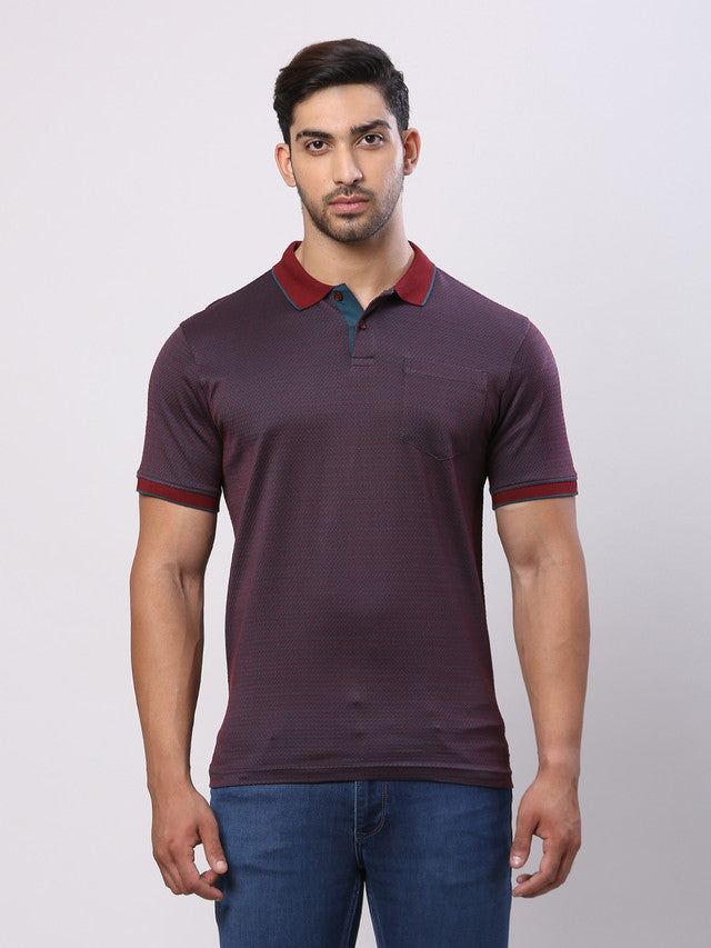 Raymond Maroon T-Shirt