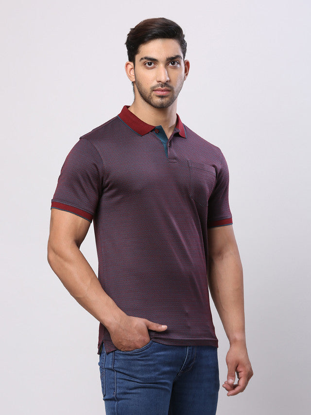 Raymond Maroon T-Shirt