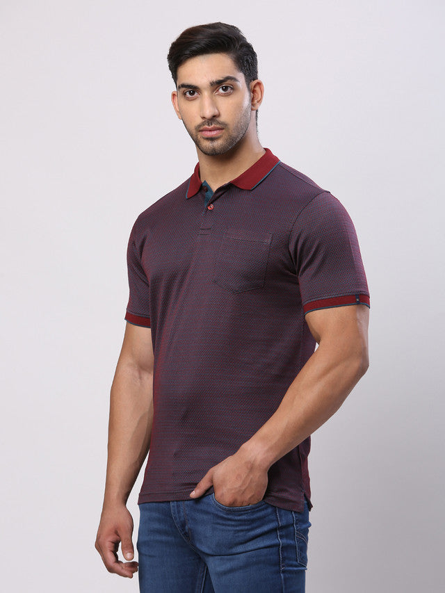 Raymond Maroon T-Shirt