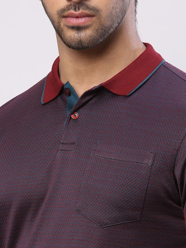 Raymond Maroon T-Shirt