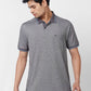 Raymond Contemporary Fit Solid Medium Green T-Shirt