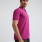 Raymond Red Solid Modern Fit Cotton T-Shirt