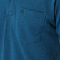 Raymond Men Blue Modern Fit Solid Polo Neck Collar T-Shirt