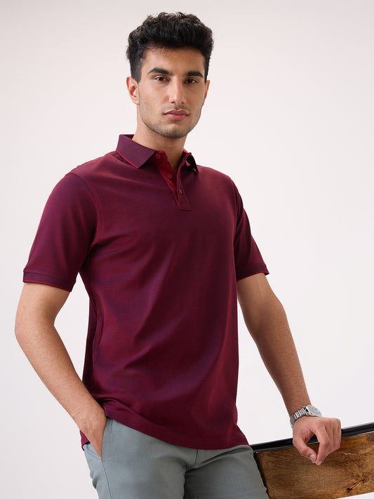 Raymond Maroon T-Shirt