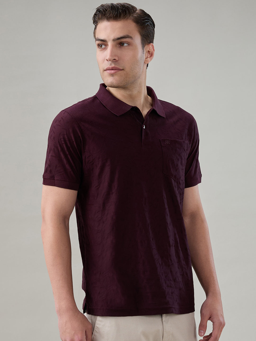 Raymond Maroon T-shirt