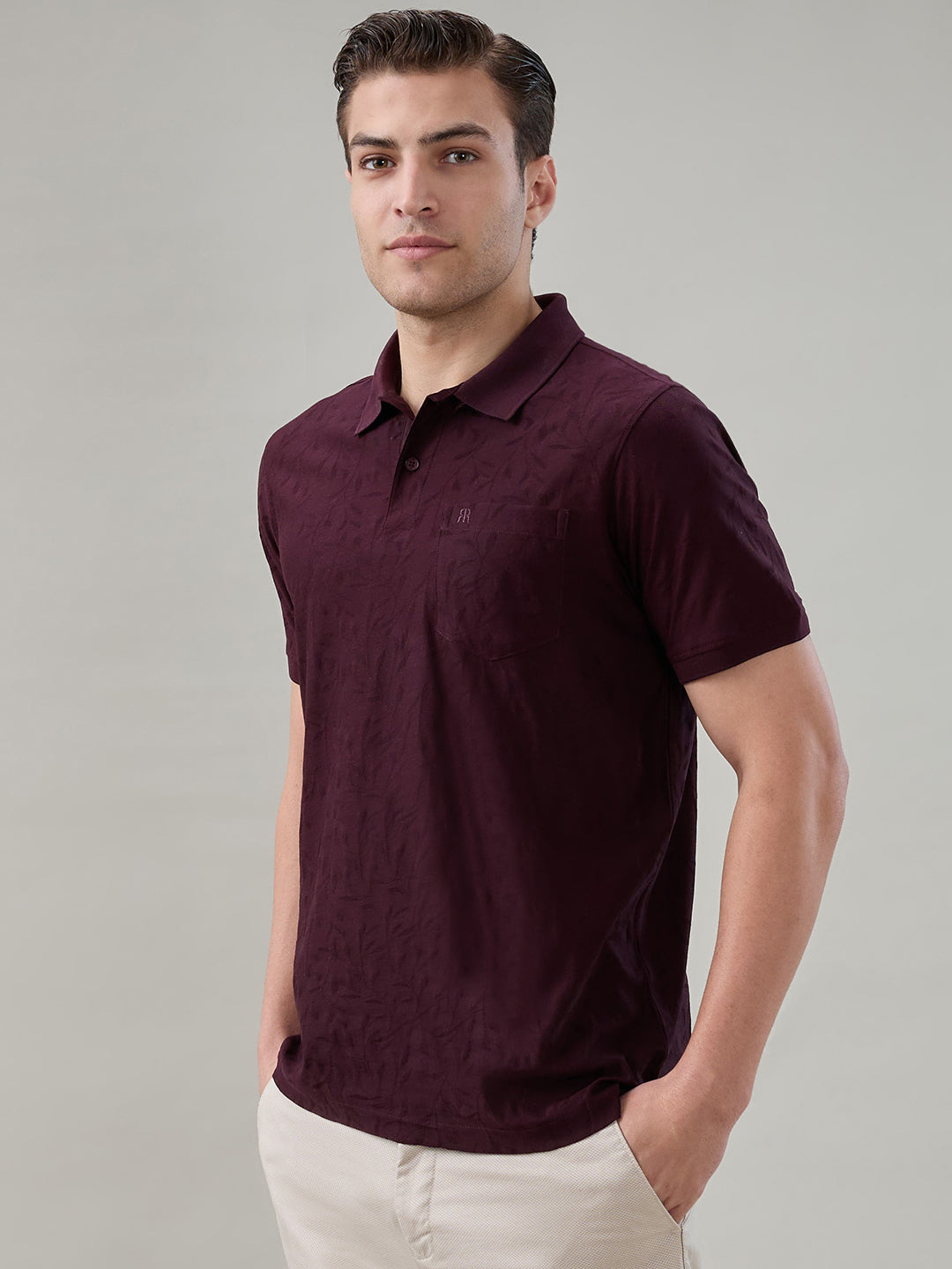 Raymond Maroon T-shirt