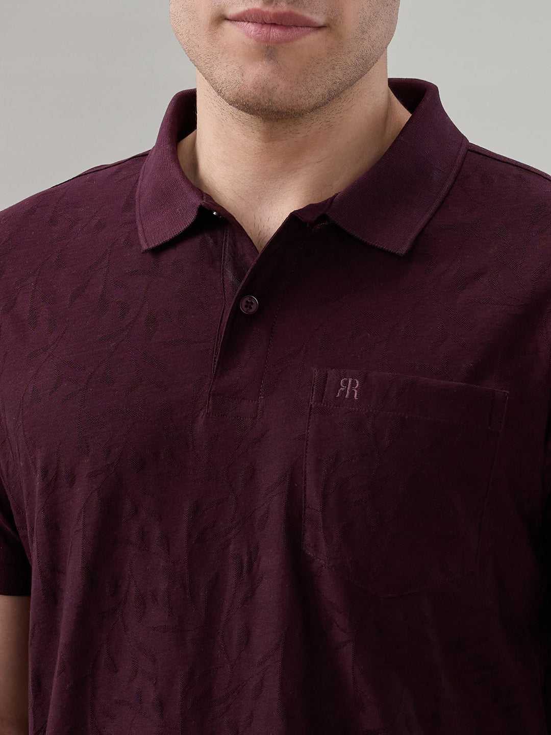 Raymond Maroon T-shirt