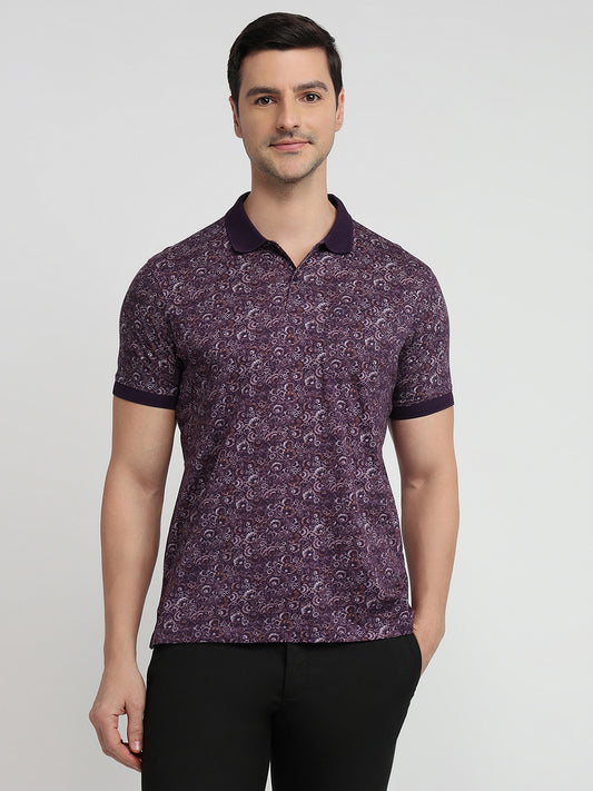 Raymond Maroon T-Shirt