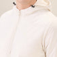 Raymond Men White Regular Fit Solid Casual Jacket