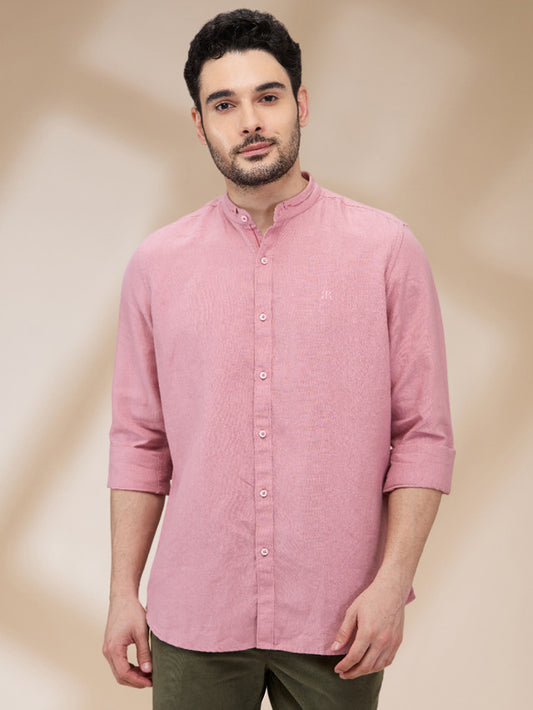 Raymond Pink Casual Shirt