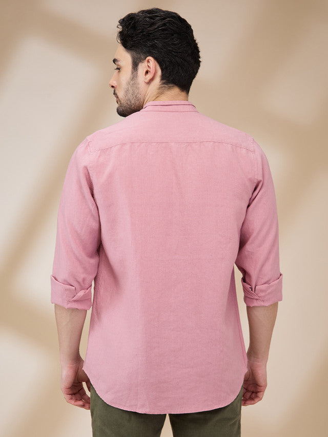 Raymond Pink Casual Shirt