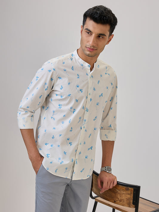 Raymond Blue Casual Shirt 
