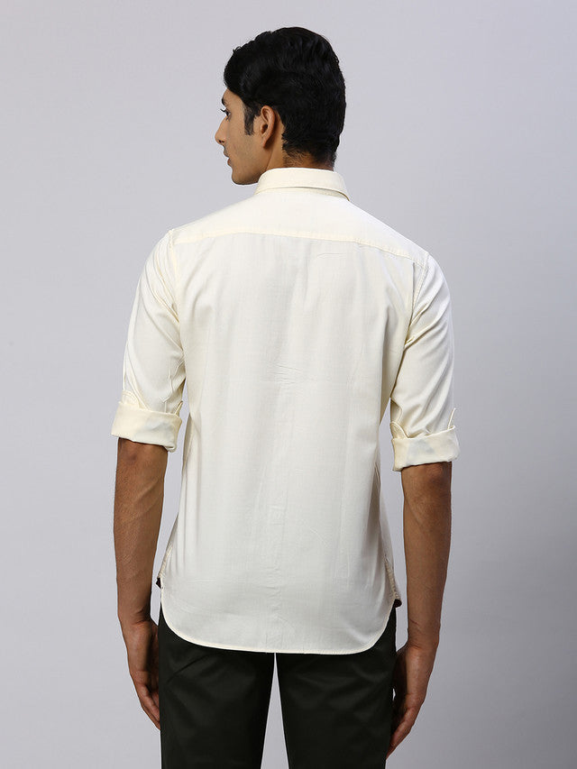 Raymond Beige Casual Shirt 