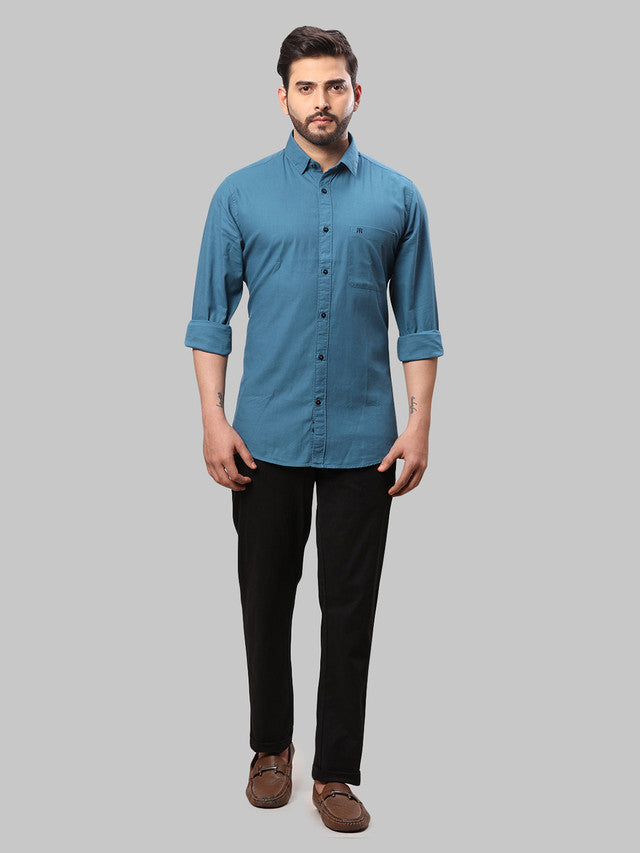 Raymond Blue Casual Shirt 