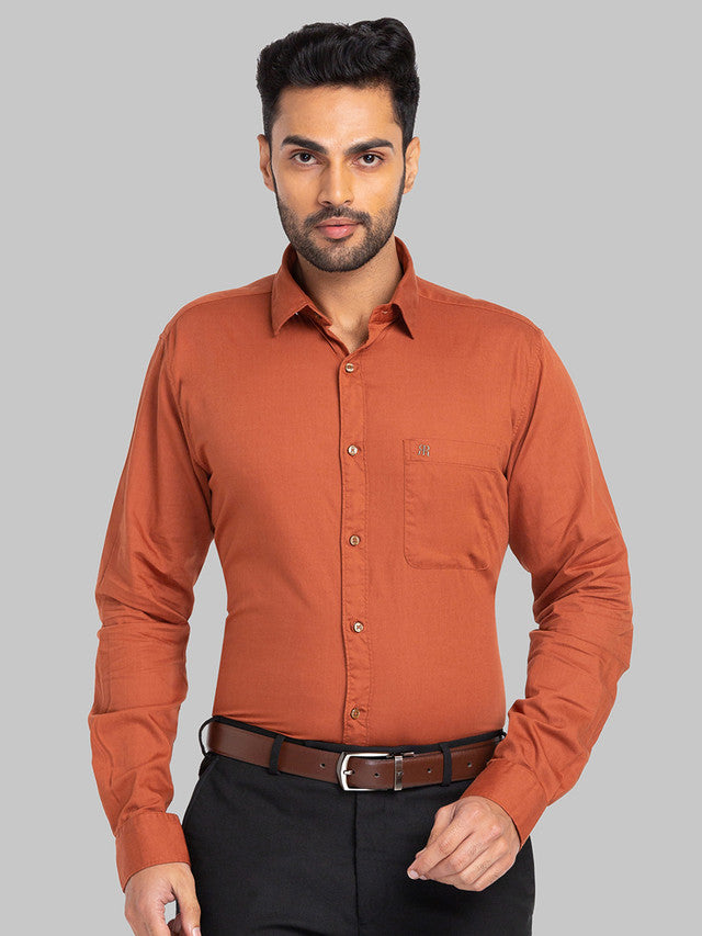 Raymond Red Casual Shirt 