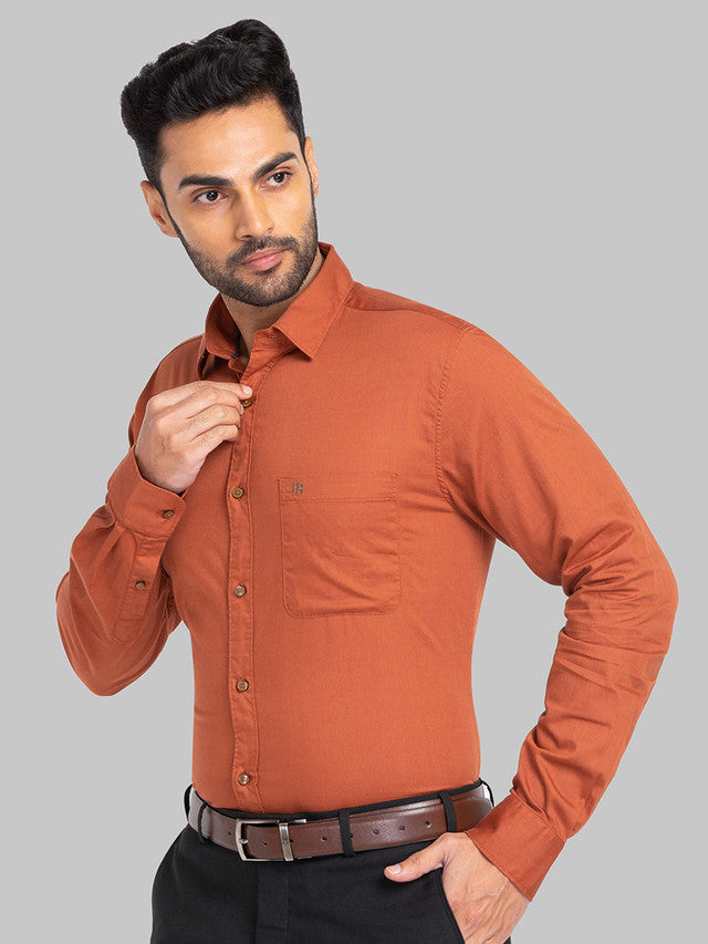 Raymond Red Casual Shirt 