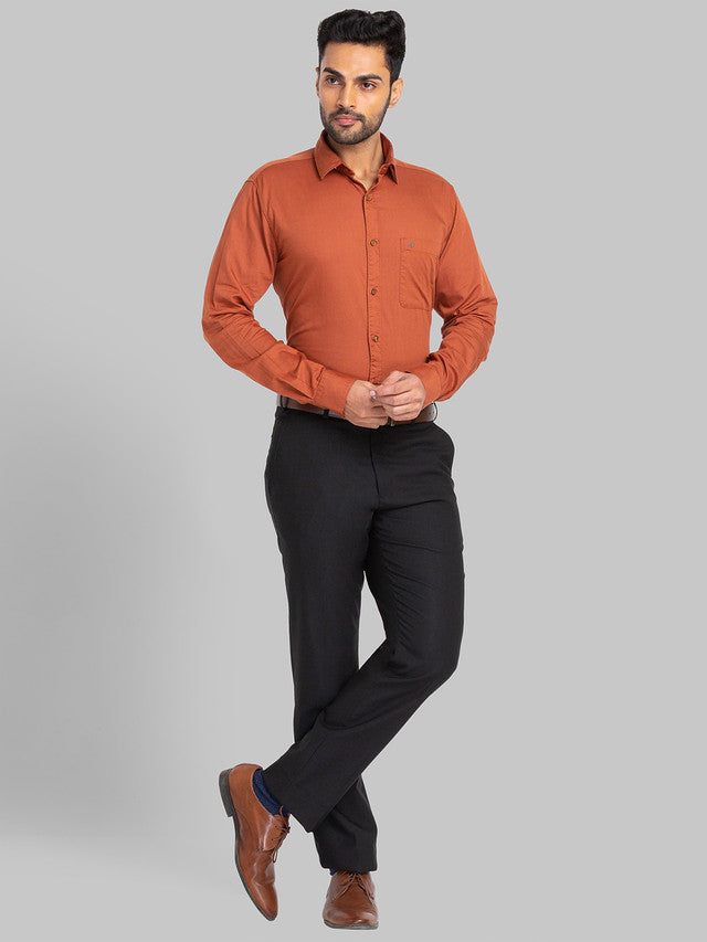 Raymond Red Casual Shirt 