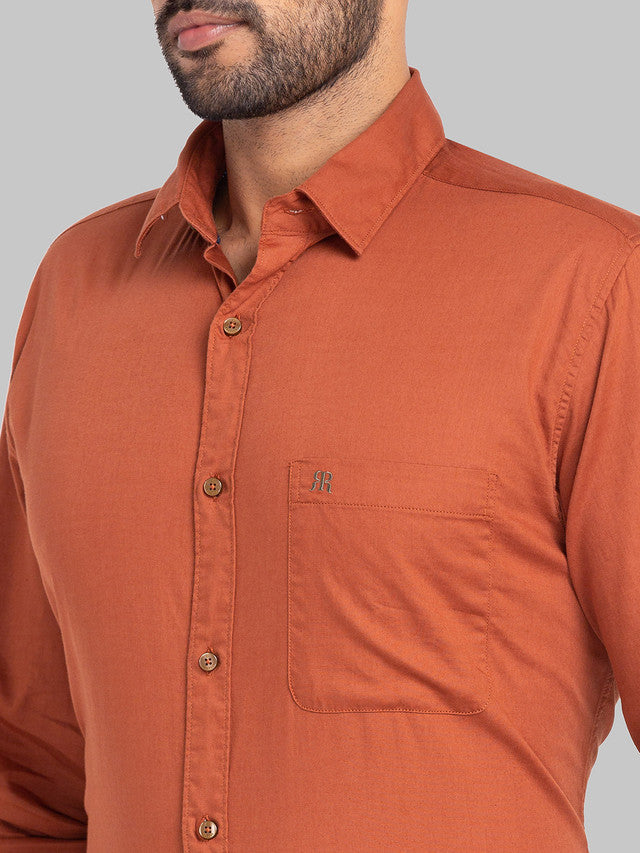 Raymond Red Casual Shirt 