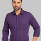 Raymond Purple Casual Shirt 