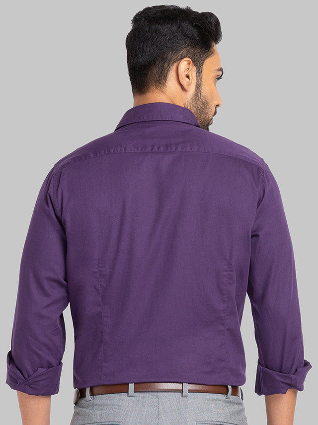 Raymond Purple Casual Shirt 