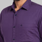 Raymond Purple Casual Shirt 