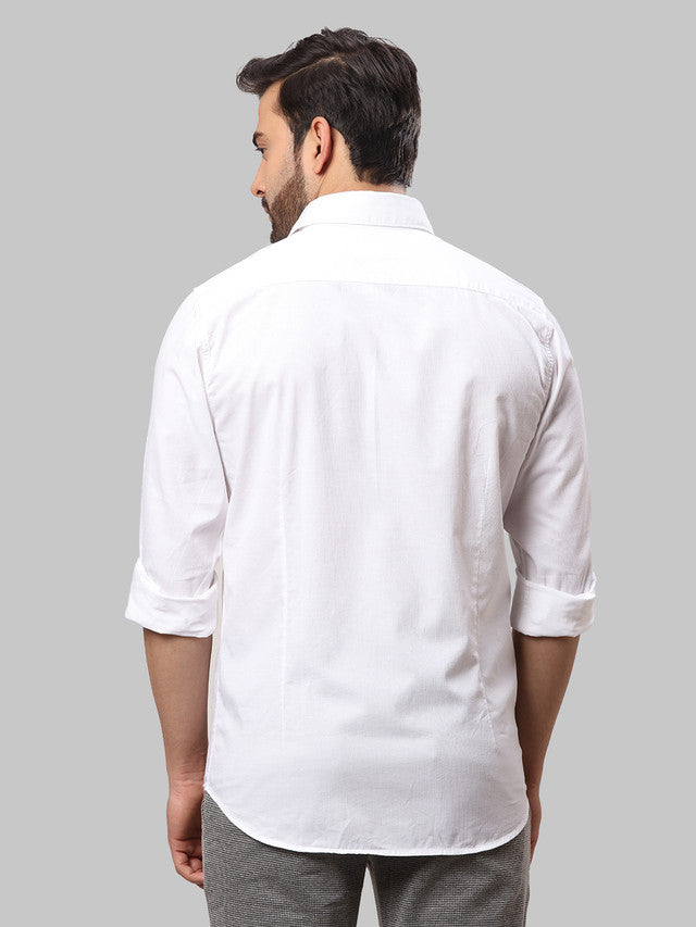 Raymond White Casual Shirt 