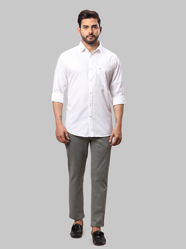 Raymond White Casual Shirt 