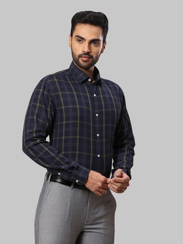 Raymond Blue Casual Shirt 