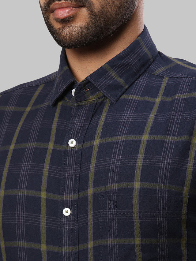 Raymond Blue Casual Shirt 