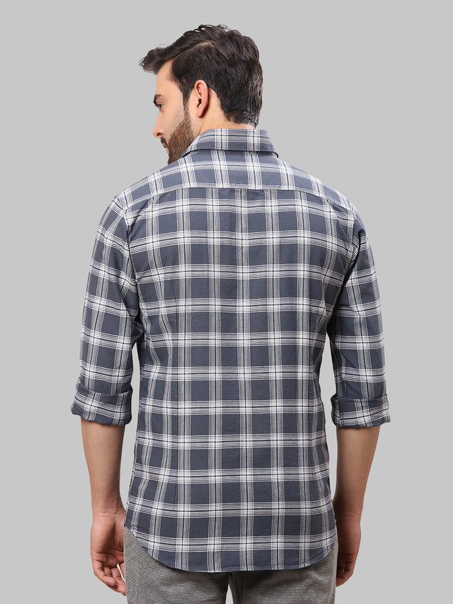 Raymond Blue Casual Shirt 