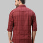 Raymond Maroon Casual Shirt 