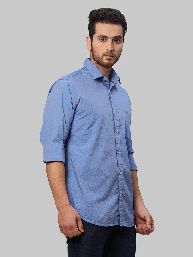 Raymond Blue Casual Shirt 