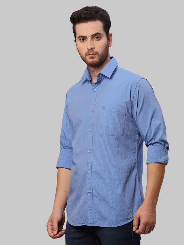 Raymond Blue Casual Shirt 