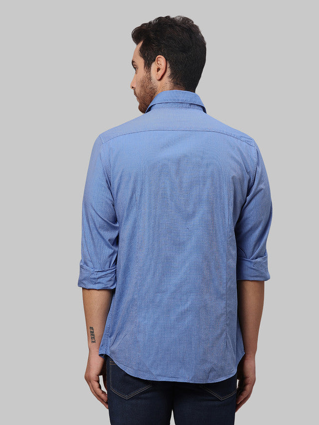 Raymond Blue Casual Shirt 