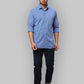 Raymond Blue Casual Shirt 