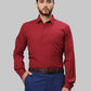 Raymond Red Casual Shirt