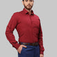 Raymond Red Casual Shirt