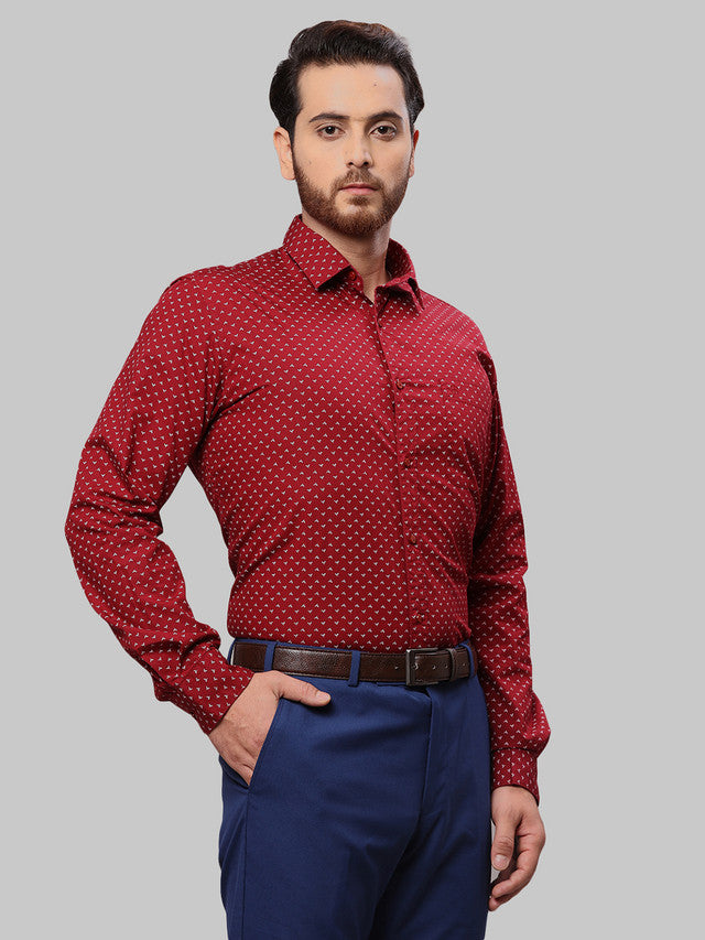 Raymond Red Casual Shirt