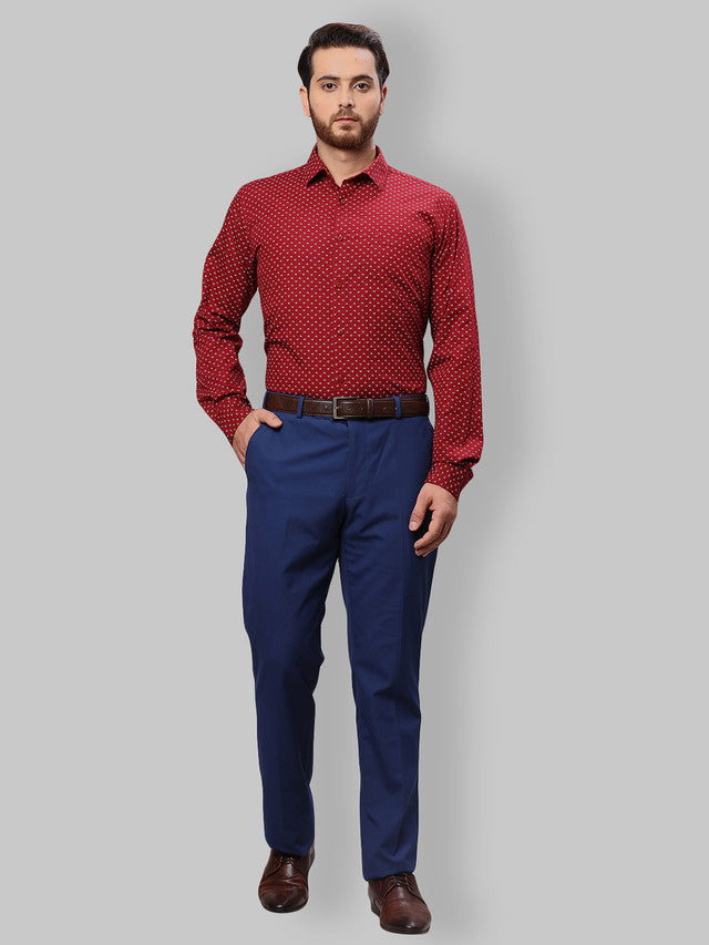 Raymond Red Casual Shirt