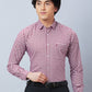 Raymond Maroon Casual Shirt