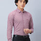 Raymond Maroon Casual Shirt