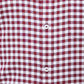 Raymond Men Maroon Slim Fit Checks Regular Collar Shirt