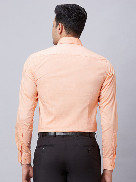 Raymond Orange Casual Shirt