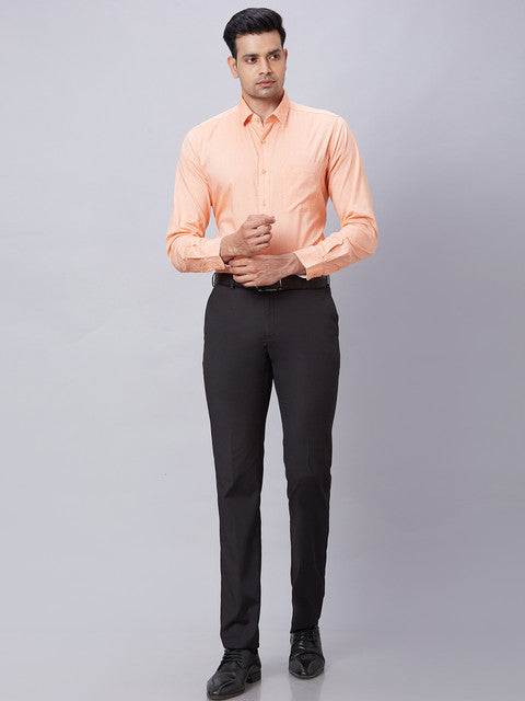 Raymond Orange Casual Shirt