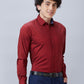 Raymond Red Casual Shirt 